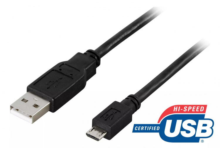 USB naar Micro-USB kabel, 1m (USB-301S) USB naar Micro-USB kabel, 1m (USB-301S)