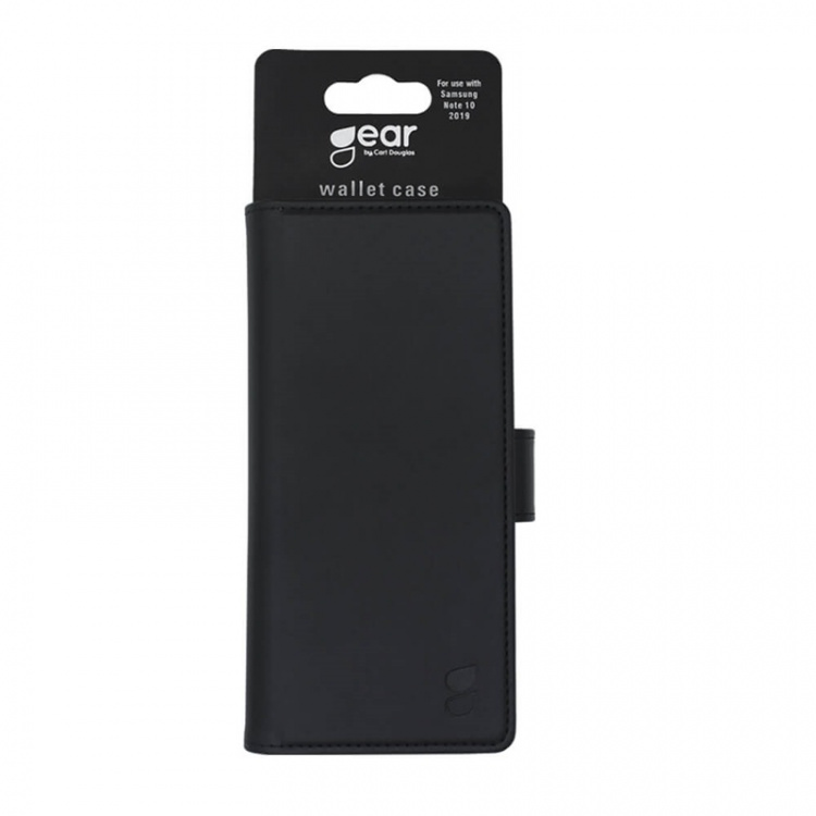 GEAR Wallet Black 3 Cardpockets Samsung Note 10 2019 GEAR Wallet Black 3 Cardpockets Samsung Note 10 2019