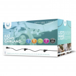 Forever Light Lichtsnoer met ruimte voor 10 lampen, 12m E27 IP65 Forever Light Lichtsnoer met ruimte voor 10 lampen, 12m E27 IP65