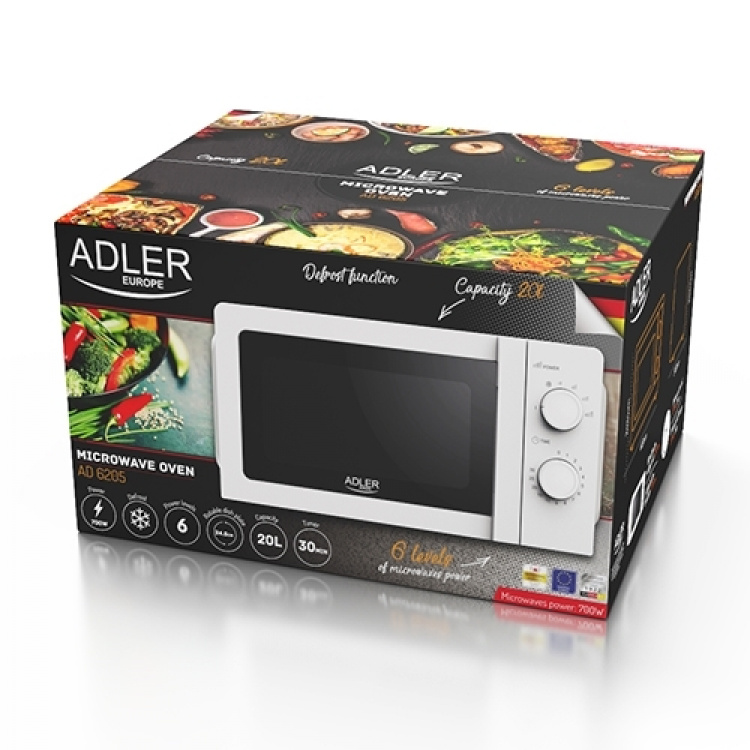 Adler AD 6205 Microgolfoven 20 L