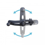 Forever car holder for air vent MH-250 Multipoint magnetic, Black Forever car holder for air vent MH-250 Multipoint magnetic, Black