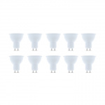 LED lamp GU10 7W 230V 3000K 38°, 10-pack, Warm wit LED lamp GU10 7W 230V 3000K 38°, 10-pack, Warm wit