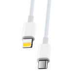 Maxlife MXUC-05 Power Direct USB-C naar Lightning-kabel 1,0 m 20W, Wit