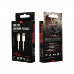 Maxlife MXUC-05 Power Direct USB-C naar Lightning-kabel 1,0 m 20W, Wit
