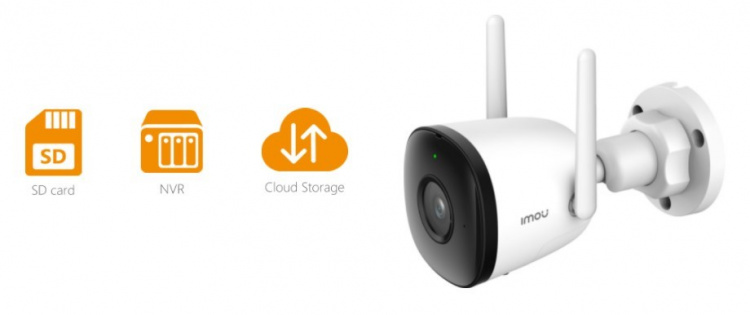 IMOU Bullet 2C bewakingscamera met ingebouwde Wi-Fi hotspot