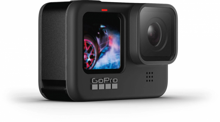 GoPro Hero 9 med 5K-video och dubbla skärmar, Svart