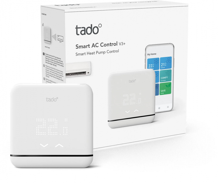 Tado Smart AC & värmepumpskontroll V3+ med WiFi