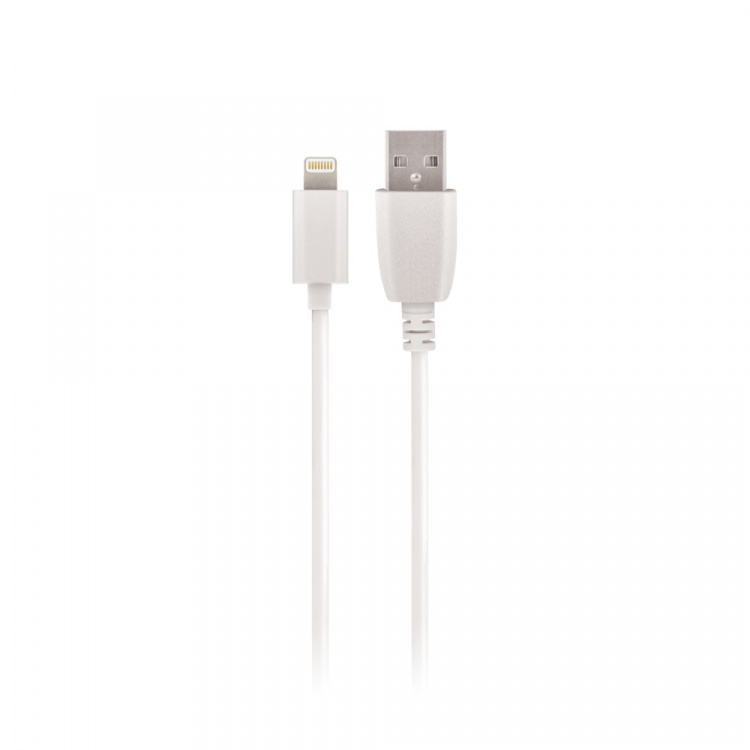 Maxlife kabel USB - Lightning 2,0 m 2A, Wit