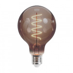 Forever Light LED lamp Filament E27 G95 4W 230V 2000K 250lm SF, Roetkleurig glas Forever Light LED lamp Filament E27 G95 4W 230V 2000K 250lm SF, Roetkleurig glas