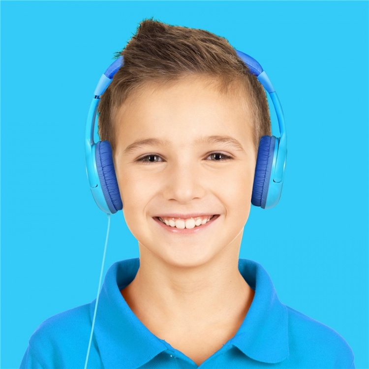 Celly KidsBeat Hörlurar max 85dB Blå