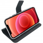 Celly Wallet Case iPhone 12 / 12 Pro, Svart Celly Wallet Case iPhone 12 / 12 Pro, Svart