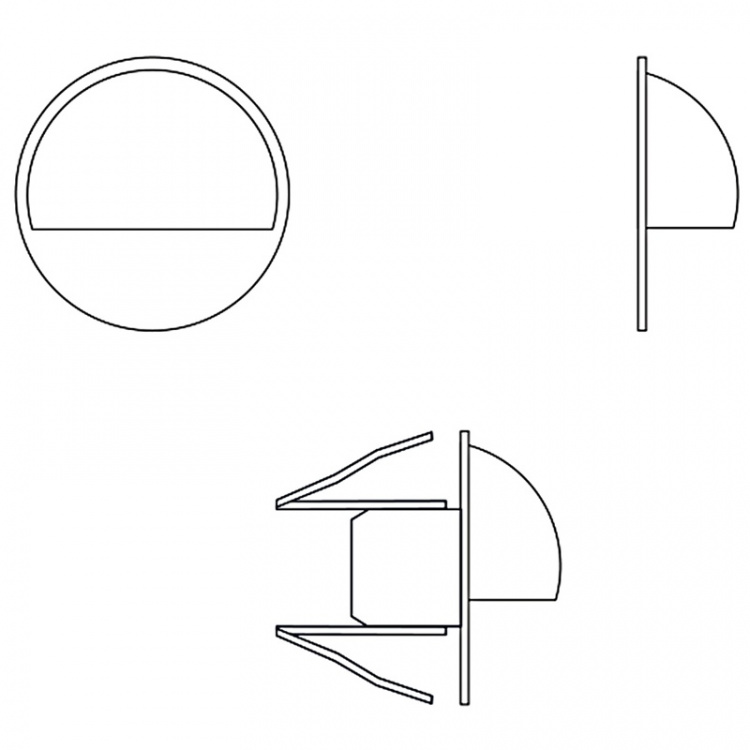 LightsOn Aries 4 lampor 10lm Ø3,5cm