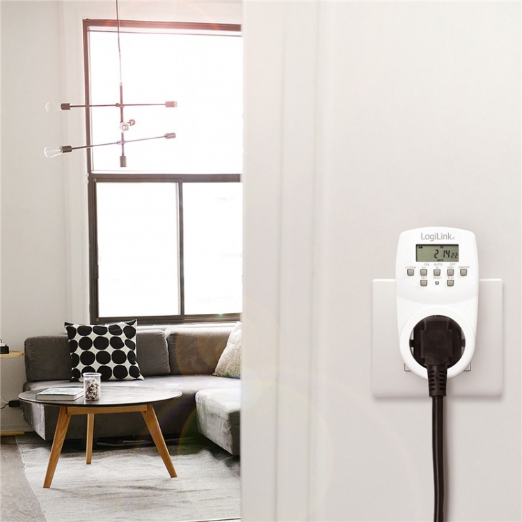 LogiLink Inomhustimer Digital 1800W