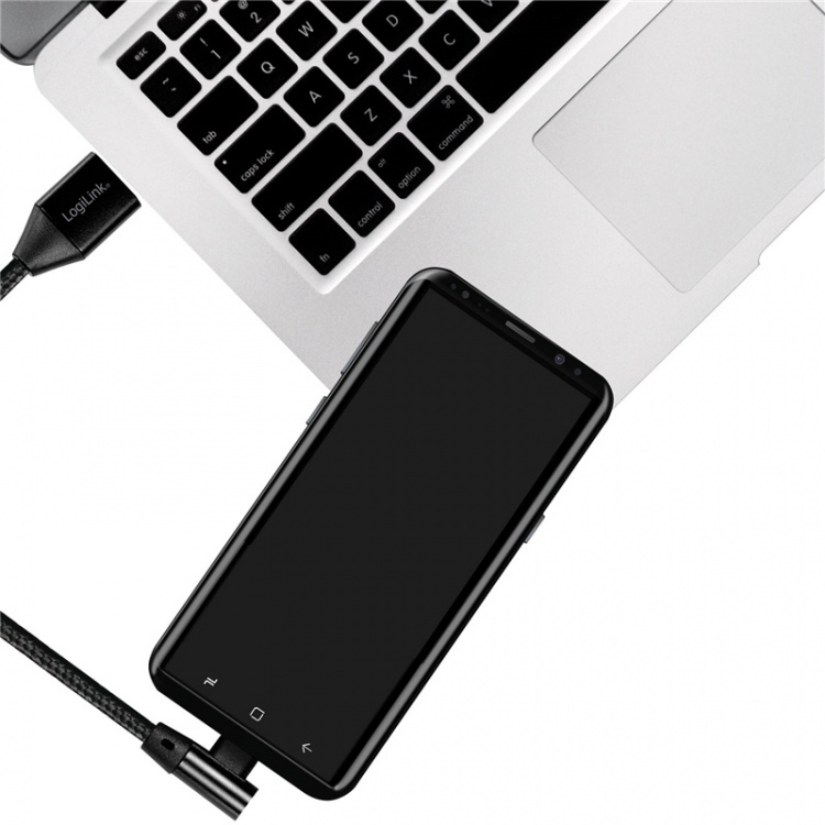 LogiLink Vinklad USB-C-kabel USB 2.0 Ma