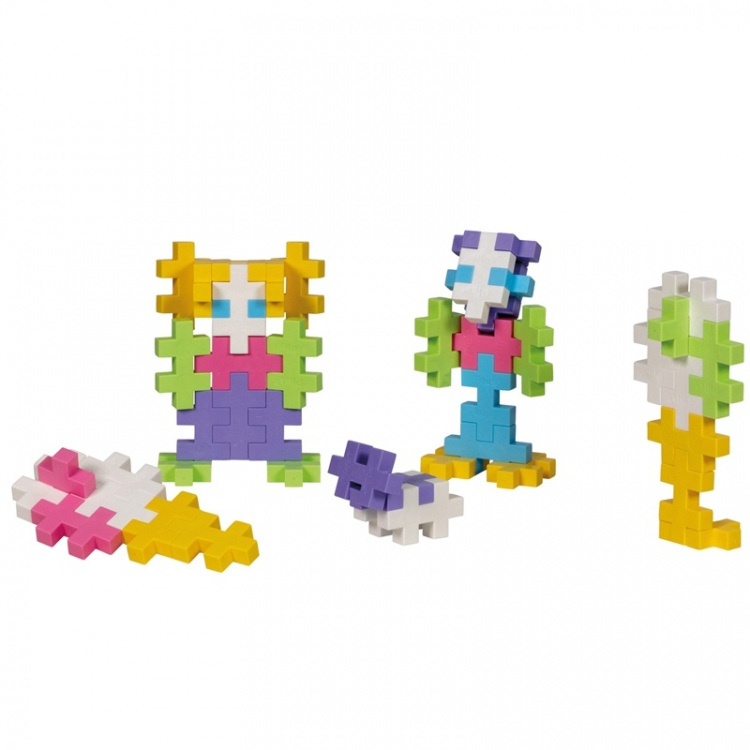 Plus-Plus Big Metal Suitcase/Pastel