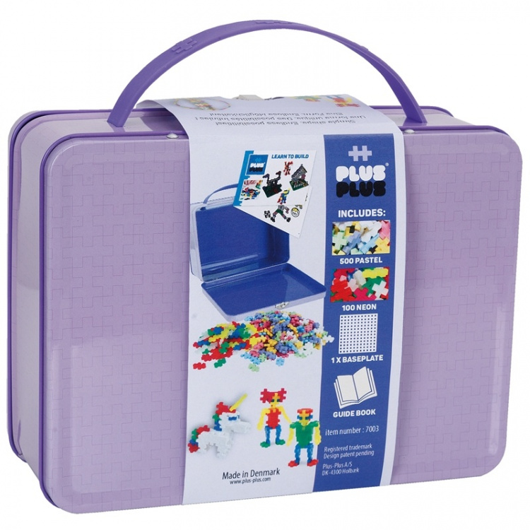 Plus-Plus Suitcase Pastel Metal