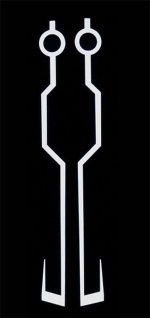 Lichtstrips voor motorhelm, Wit licht Lichtstrips voor motorhelm, Wit licht