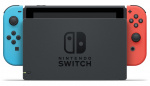 Nintendo Switch 2019 Konsol, Röd/Blå