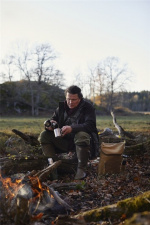 Morberg Orrefors Hunting, Stålmugg Morberg Orrefors Hunting, Stålmugg