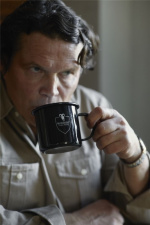 Morberg Orrefors Hunting Emaljerad Metallmugg, Svart