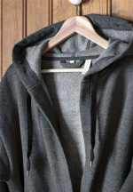 Kosta Linnewäfveri Badrock College, Grafitgrå, XXL