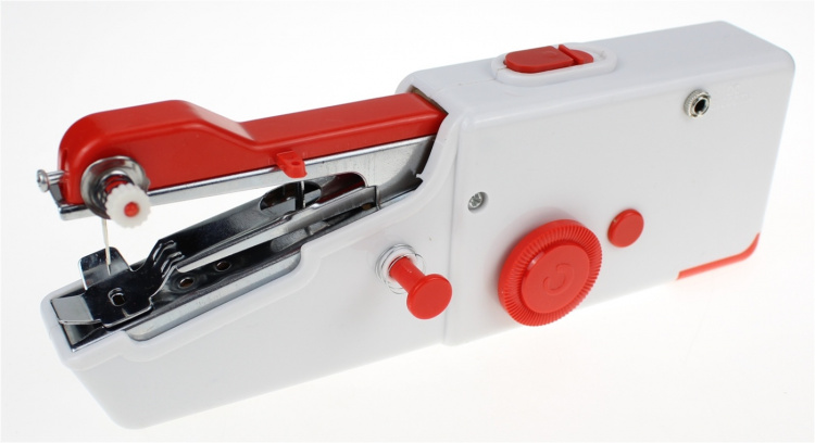 Cenocco CC-9073: Easy Stitch handheld naaimachine, rood