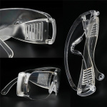 Universele veiligheidsbril van transparante kunststof