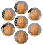 Luchtbevochtiger in houten design, licht hout Luchtbevochtiger in houten design, licht hout