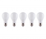 LED lamp E27 8W 230V 4500K 5-pack, Wit neutraal LED lamp E27 8W 230V 4500K 5-pack, Wit neutraal