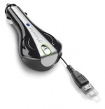 cellularline Autolader 12V microUSB met flexibele kabel