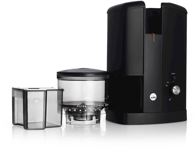 Wilfa CGWS-130B Kaffekvarn med 5 olika malningsgrader