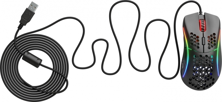 Glorious Model D Gamingmus, Mattsvart