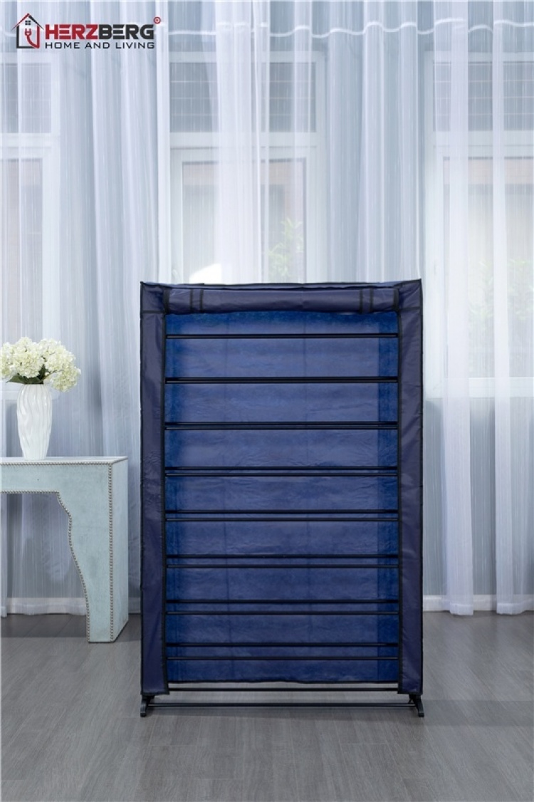 Herzberg Schoenopberger voor 45 schoenen, Zwart