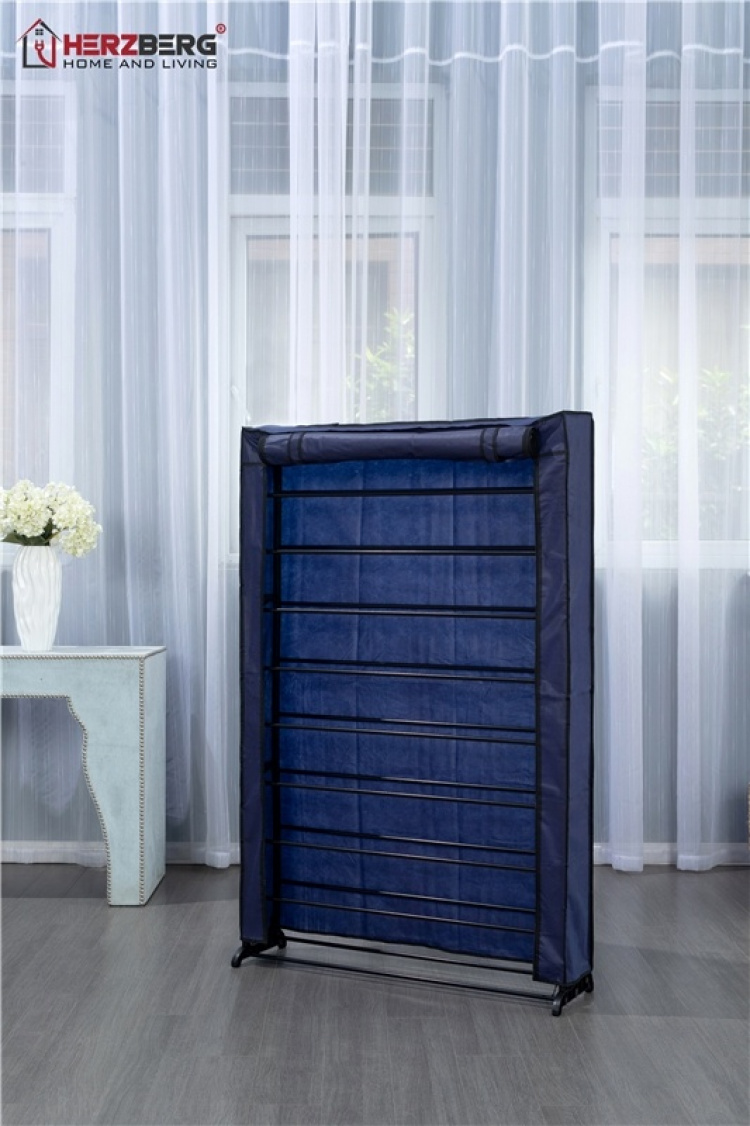 Herzberg Schoenopberger voor 45 schoenen, Zwart