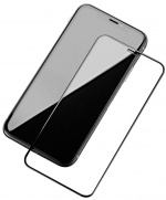 Mr Yes Volledig dekkende gehard glazen screen protector voor iPhone 12 Mini, zwart