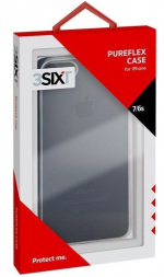 3SIXT Pure Flex hoesje voor iPhone 6S/7, transparant