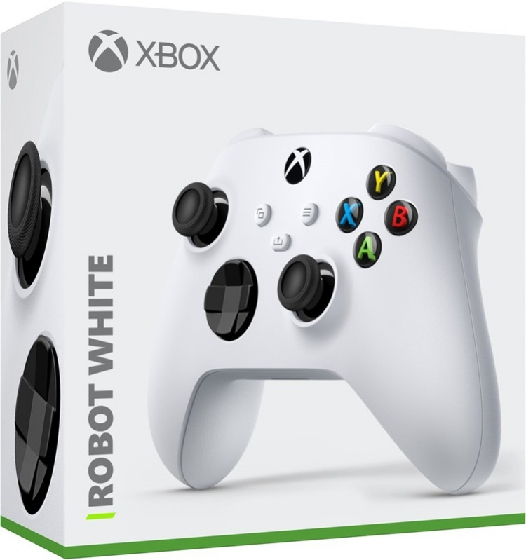 Microsoft Draadloze controller voor Xbox Series X/S en One, Wit Microsoft Draadloze controller voor Xbox Series X/S en One, Wit