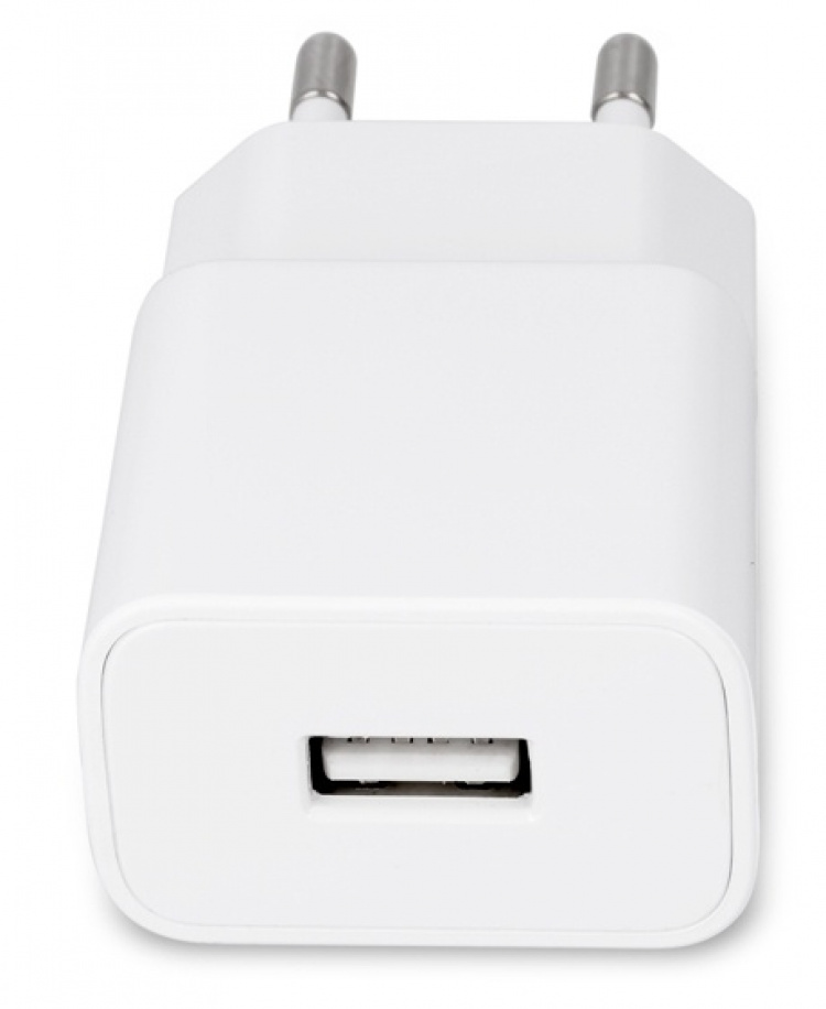 Maxlife Wandoplader MXTC-01 USB (1A) + Lightning-kabel, wit