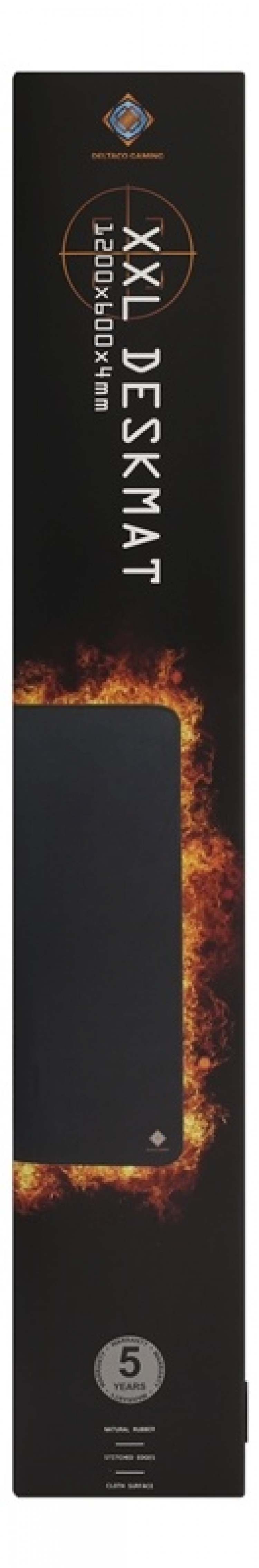 DELTACO GAMING XXL DESKMAT, 1200x600x4mm