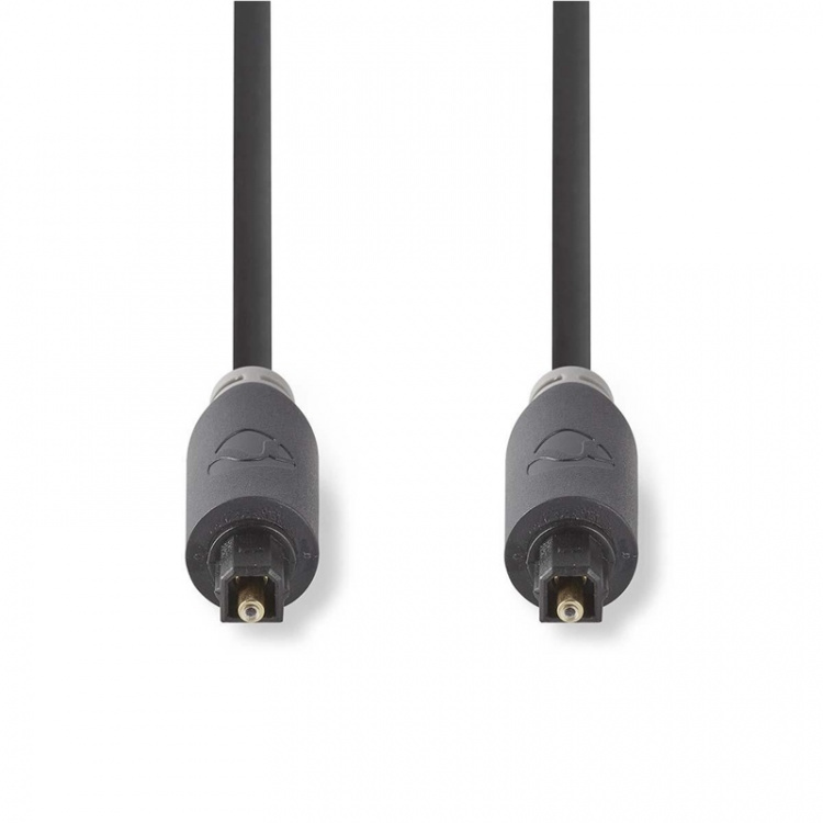 Nedis Optische Audiokabel | TosLink Male | TosLink Male | 2.00 m | Rond | PVC | Antraciet | Doos Nedis Optische Audiokabel | TosLink Male | TosLink Male | 2.00 m | Rond | PVC | Antraciet | Doos