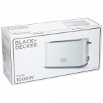 BLACK+DECKER Toaster 1000W White