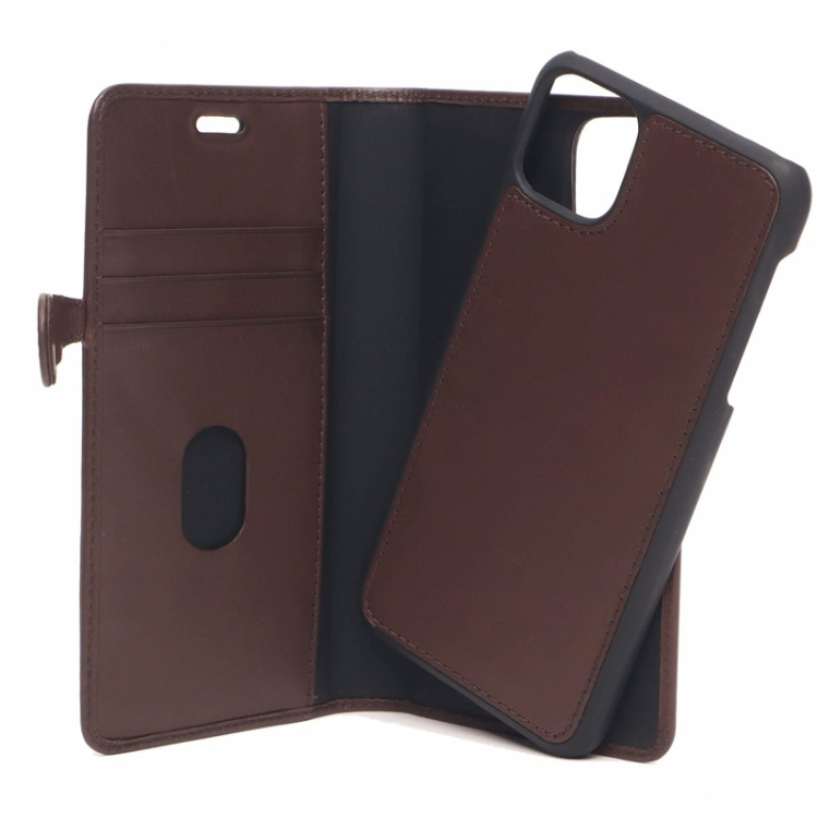 BUFFALO Wallet Leather Brown 3 Cardpockets iPhone 11 PRO MAX BUFFALO Wallet Leather Brown 3 Cardpockets iPhone 11 PRO MAX