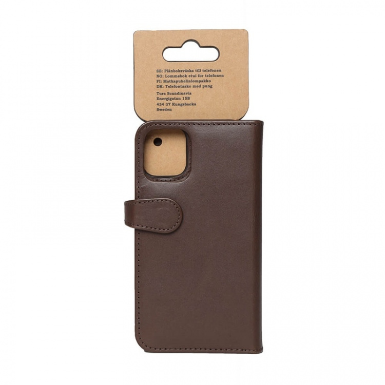 BUFFALO Wallet Leather Brown 3 Cardpockets iPhone 12 Mini BUFFALO Wallet Leather Brown 3 Cardpockets iPhone 12 Mini