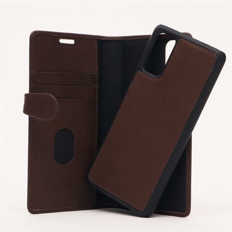 BUFFALO Wallet Leather Brown 3 Cardpockets Samsung Galaxy S20 BUFFALO Wallet Leather Brown 3 Cardpockets Samsung Galaxy S20