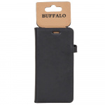 BUFFALO Wallet Leather Black 3 Cardpockets iPhone 11