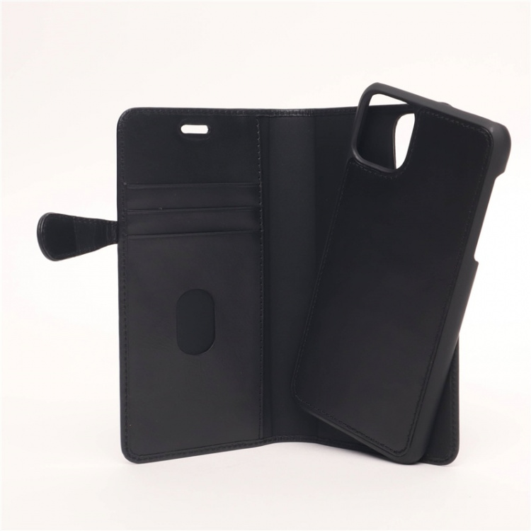 BUFFALO Wallet Leather Black 3 Cardpockets iPhone 11 PRO BUFFALO Wallet Leather Black 3 Cardpockets iPhone 11 PRO