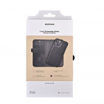 BUFFALO Wallet Leather Black 3 Cardpockets iPhone 12 / 12 Pro