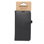 BUFFALO Wallet Leather Black 3 Cardpockets iPhone 12 Pro Max BUFFALO Wallet Leather Black 3 Cardpockets iPhone 12 Pro Max
