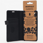 BUFFALO Wallet Leather Black 3 Cardpockets Samsung Galaxy S20 Plus BUFFALO Wallet Leather Black 3 Cardpockets Samsung Galaxy S20 Plus