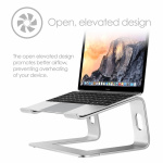 Desire2 Laptopstandaard Supreme Pro Aluminium Zilver Desire2 Laptopstandaard Supreme Pro Aluminium Zilver